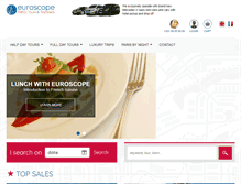 Tablet Screenshot of euroscope.fr
