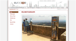 Desktop Screenshot of euroscope.com